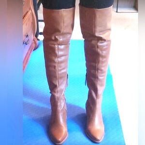 Matisse Brown Over the Knee Boots